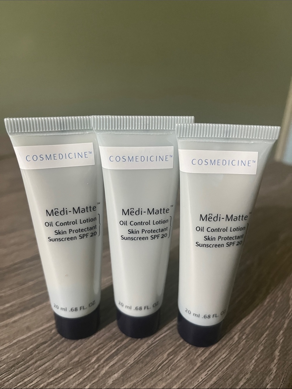 Cosmedicine 💜 Medi-Matte Oil Control Lotion SPF 20 -  (Set of 3)